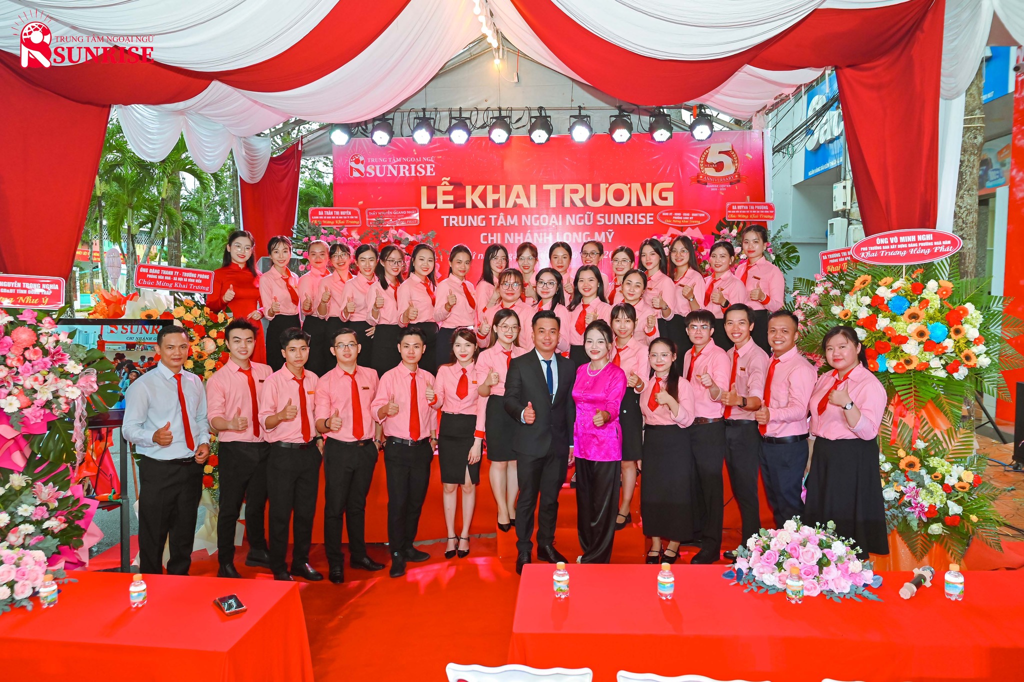 Khai trương Trung tâm Ngoại ngữ Sunrise chi nhánh Long Mỹ